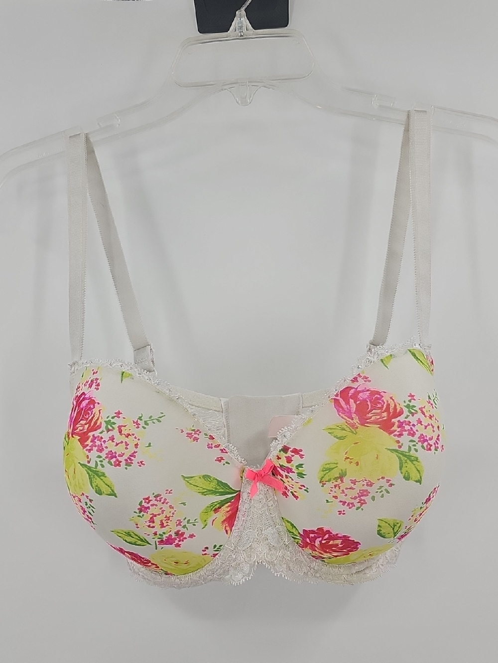 Victoria Secret Floral Lace Underwire Bra 36DD